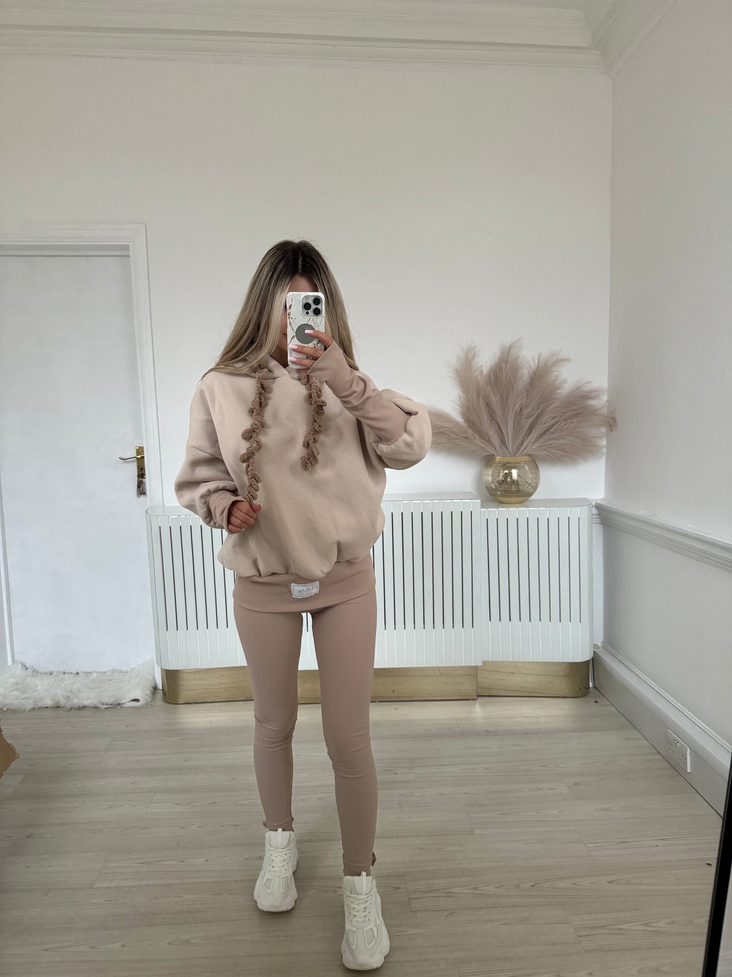 MEGAN two piece set beige