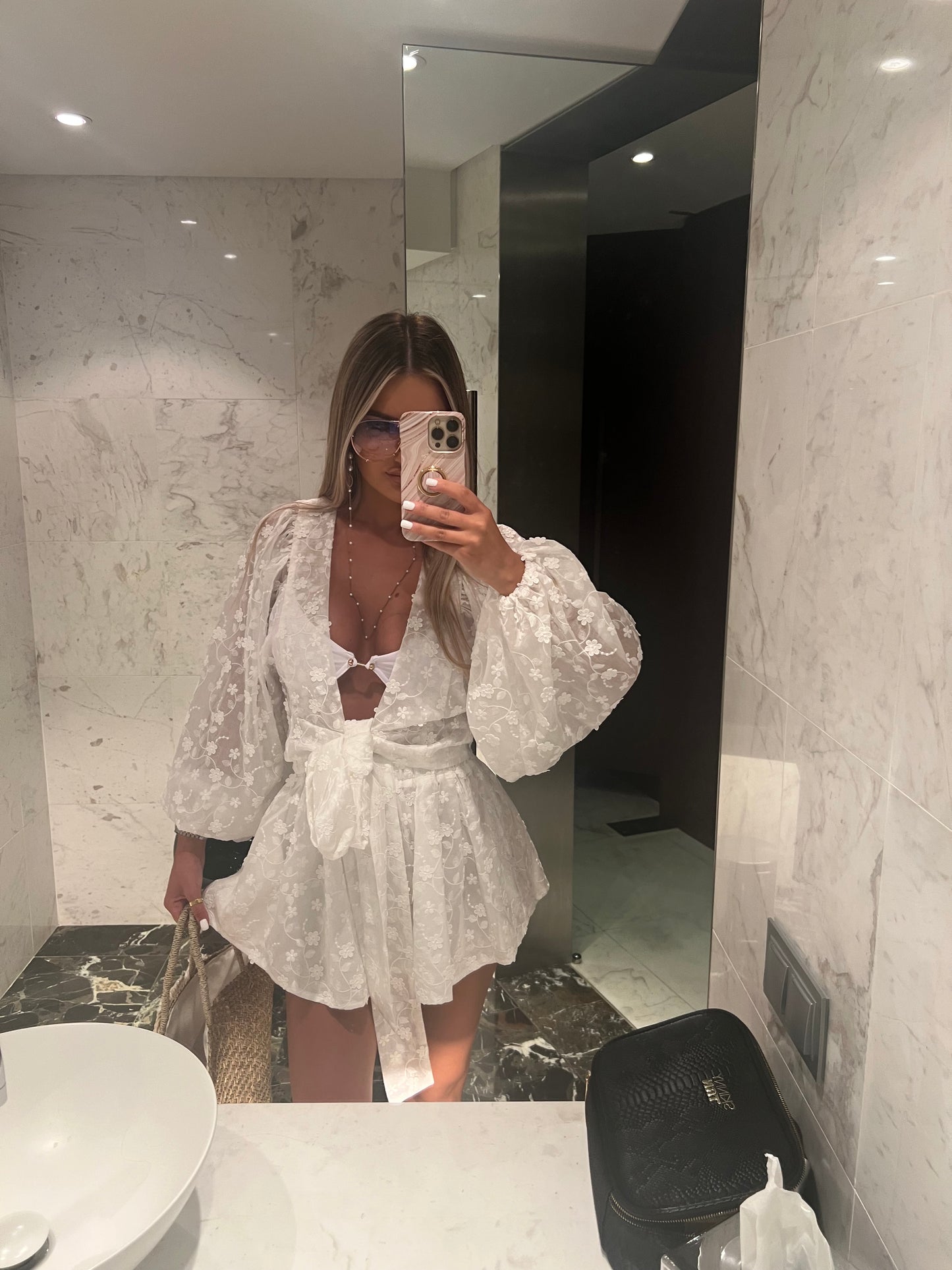GARDENIA white set