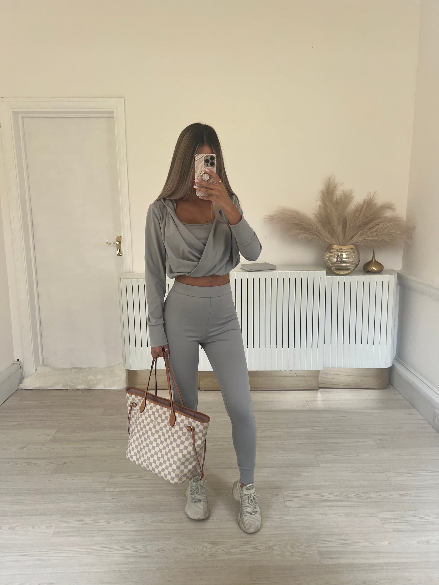 Wrap JACKET grey