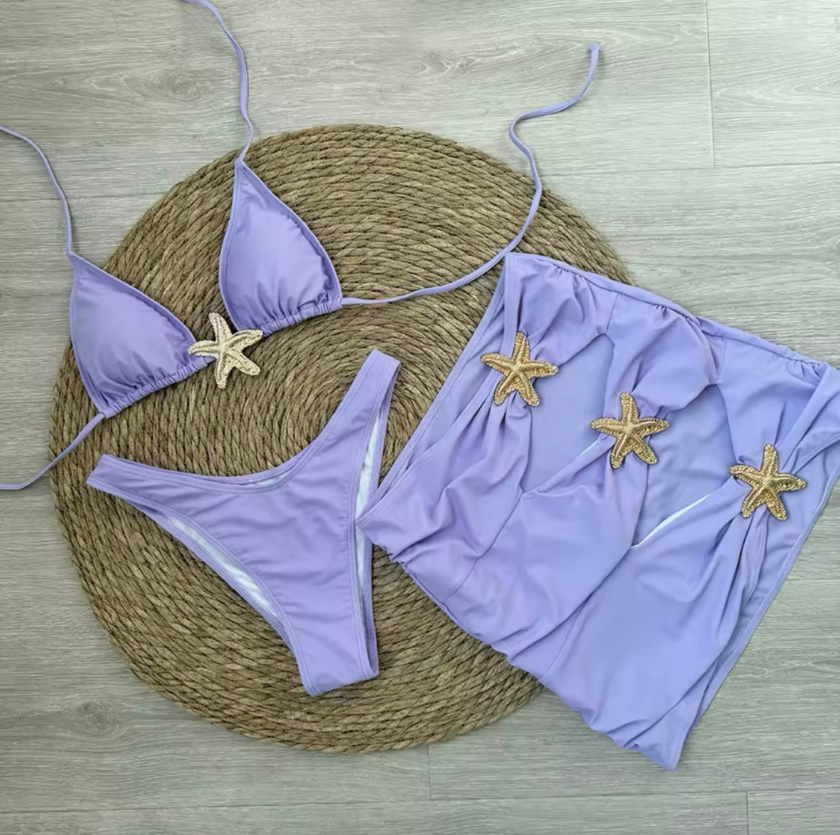 Starfish bikini set PREORDER