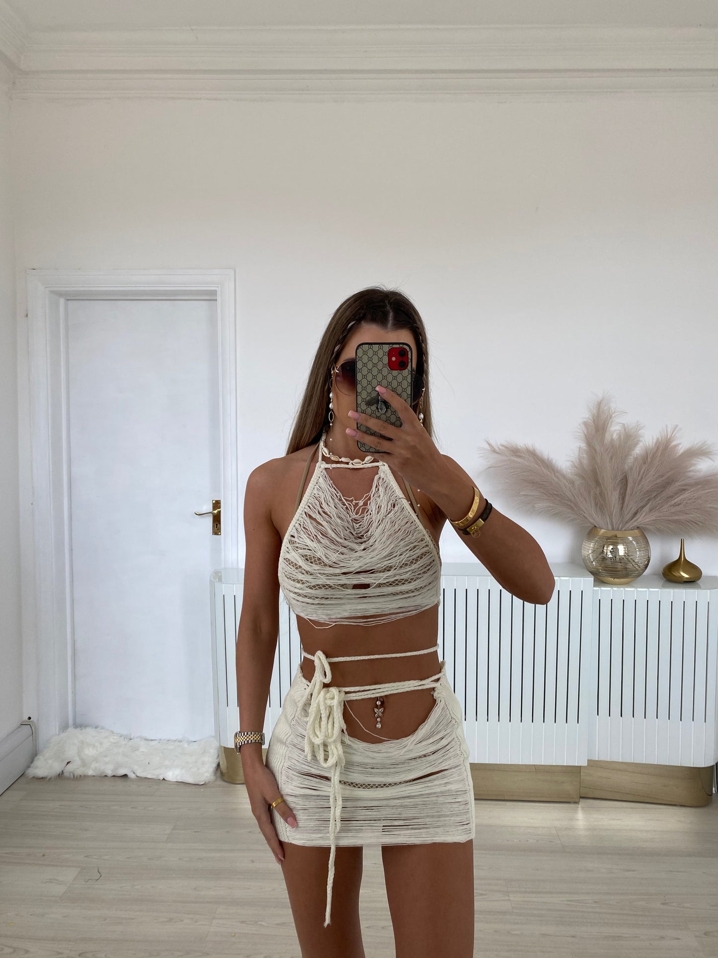 BOHO top beige