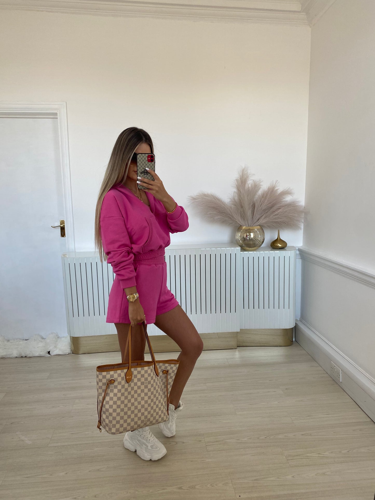 Two piece set - fuchsia