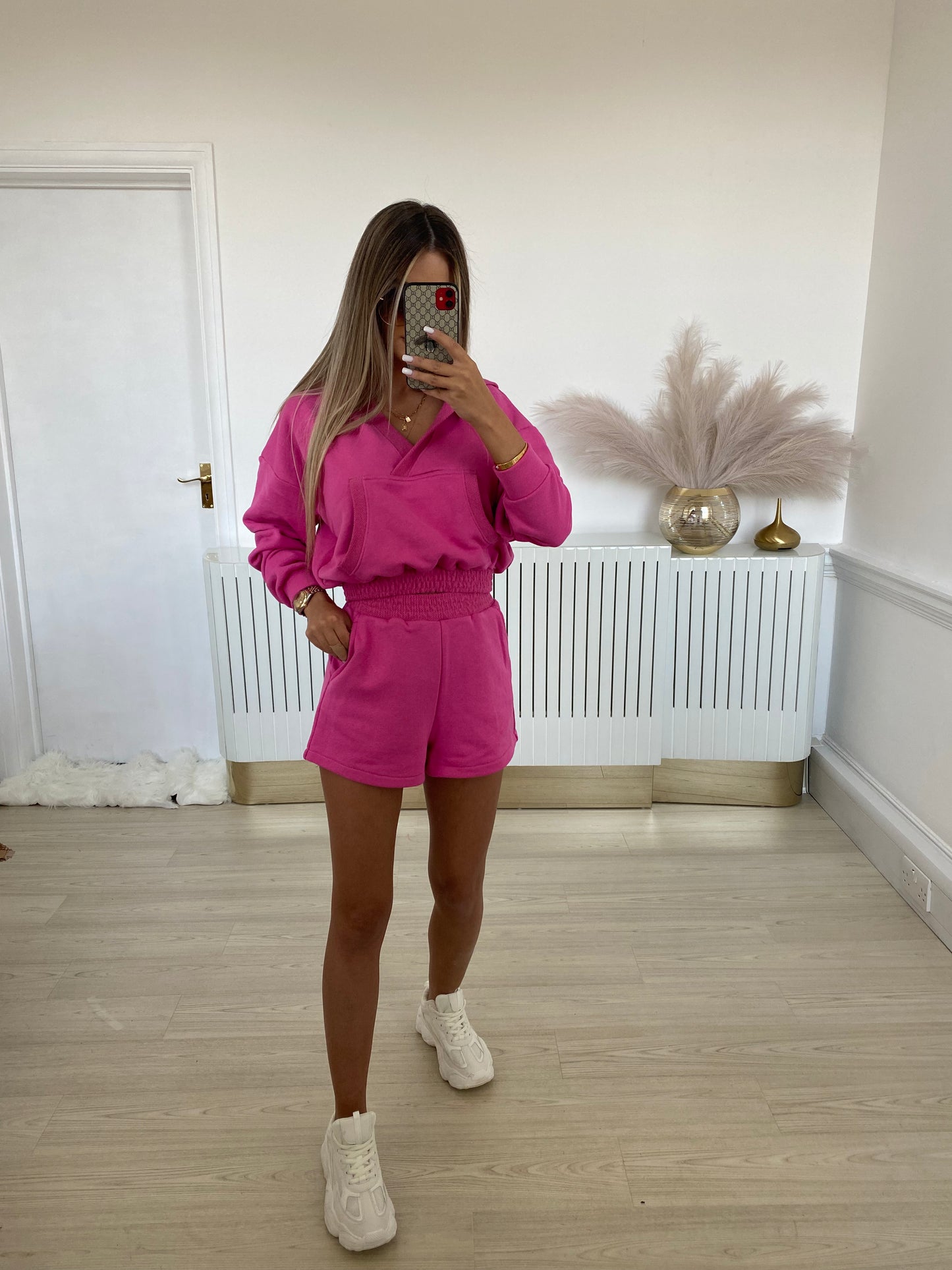 Two piece set - fuchsia