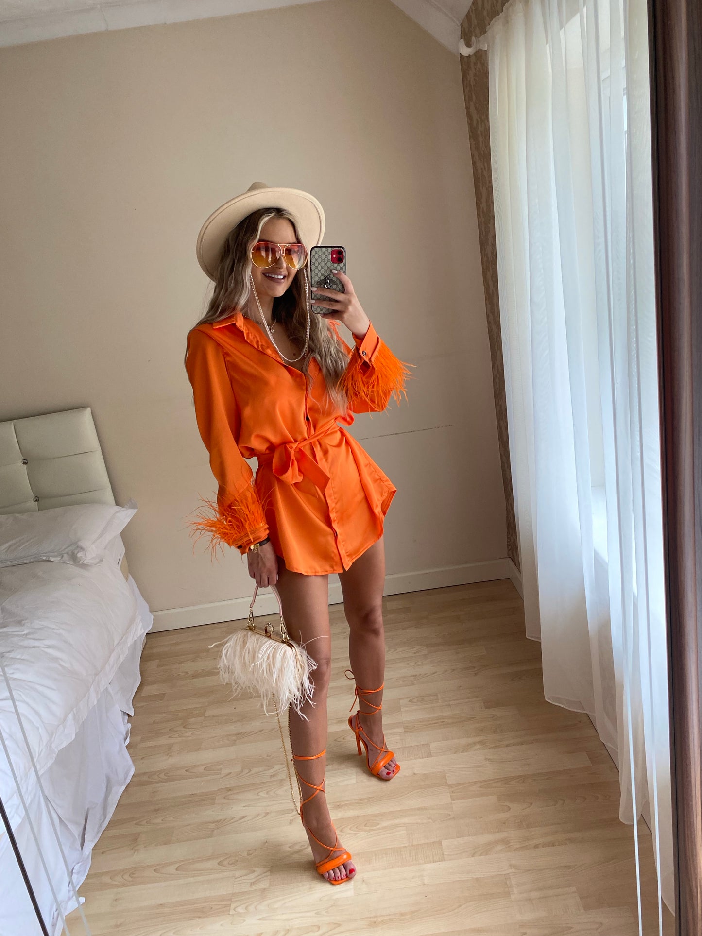 Orange sunglasses